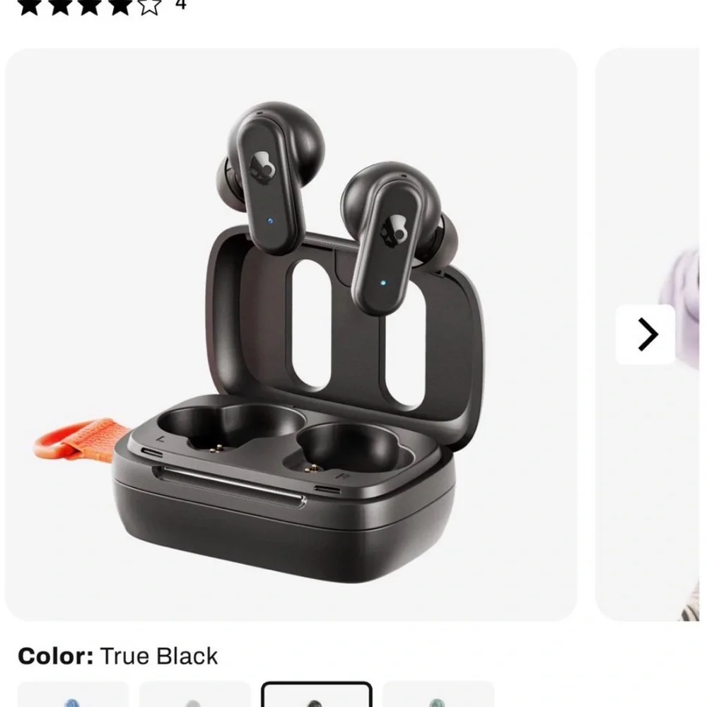 Skullcandy Dime 3 Wireless Earbuds - Black